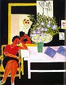 46 Matisse - La liseuse sur fond noir - 1939